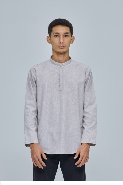 Kurta Long Sleeves Ramnaya, Morning Brown